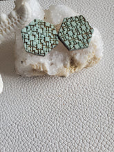 Load image into Gallery viewer, Risa Ocean Wood Stud Earrings