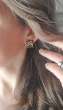 Load image into Gallery viewer, Marla Geometric Wood Studs