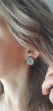 Load image into Gallery viewer, Flora Wood Stud Earrings