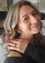 Load image into Gallery viewer, Risa Ocean Wood Stud Earrings