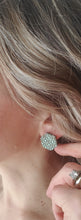 Load image into Gallery viewer, Risa Ocean Wood Stud Earrings