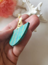 Load image into Gallery viewer, Mermaid Boho Wood Earrings