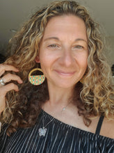 Load image into Gallery viewer, Wood Dangle Earrings