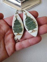 Load image into Gallery viewer, Angel Tree Elegant Christmas Dangle Earrings