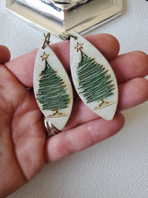 Load image into Gallery viewer, Christmas Tree Boho Earrings