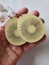 Load image into Gallery viewer, Summer Vibe Colorful Teardrop Wood Earrings