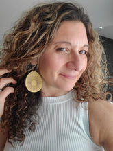 Load image into Gallery viewer, Summer Vibe Colorful Teardrop Wood Earrings