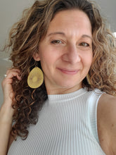 Load image into Gallery viewer, Summer Vibe Colorful Teardrop Wood Earrings