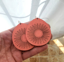 Load image into Gallery viewer, Summer Vibe Colorful Teardrop Wood Earrings