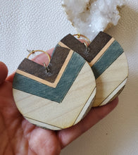 Load image into Gallery viewer, Pia Colorful Chevron Earrings