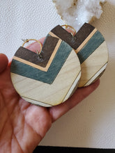 Load image into Gallery viewer, Pia Colorful Chevron Earrings