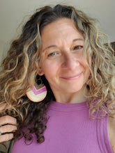 Load image into Gallery viewer, Pia Colorful Chevron Earrings