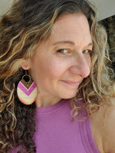 Load image into Gallery viewer, Pia Colorful Chevron Earrings