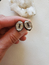 Load image into Gallery viewer, Fall/Autumn Wood Stud Earring Set of 2