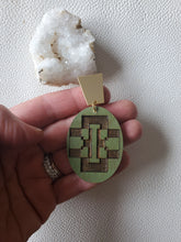 Load image into Gallery viewer, Manda Asian Inspired Wood Earrings