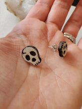 Load image into Gallery viewer, Halloween Wood Stud Earrings Set of 2
