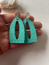 Load image into Gallery viewer, Elle boho wood earrings product photo 3