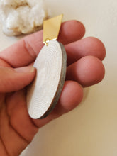 Load image into Gallery viewer, Unique Earrings with Gold Posts, Stylish Lightweight Boho Earrings