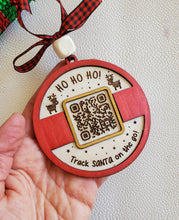 Load image into Gallery viewer, Santa Tracker Christmas Ornaments