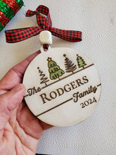 Load image into Gallery viewer, Personalized Christmas Ornaments
