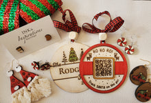 Load image into Gallery viewer, Christmas Cookies & Milk Wood Studs