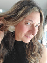 Load image into Gallery viewer, Aura Vibrant Boho Wood Earrings