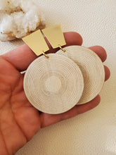 Load image into Gallery viewer, Unique Earrings with Gold Posts, Stylish Lightweight Boho Earrings