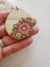 Load image into Gallery viewer, Boho Earrings with Colorful Flowers