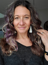 Load image into Gallery viewer, Cynthia Wood Dangle Earrings