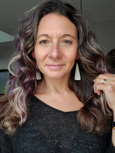 Load image into Gallery viewer, Cynthia Wood Dangle Earrings
