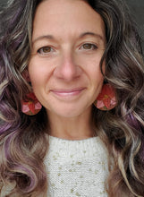 Load image into Gallery viewer, Boho Pointsetta Earrings