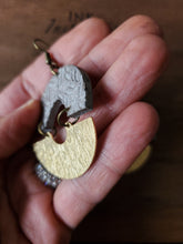 Load image into Gallery viewer, Lusca Wood & Metal Dangles
