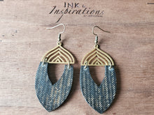 Load image into Gallery viewer, Ayre Wood Dangle Earrings