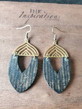 Load image into Gallery viewer, Glamourous Wood Earrings