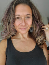 Load image into Gallery viewer, Wood Dangle Earrings with style and Functionality