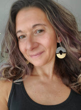 Load image into Gallery viewer, Lusca Wood & Metal Dangles