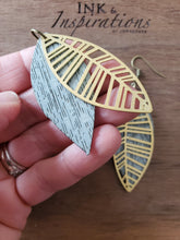 Load image into Gallery viewer, Everglade Dangle Stacked Earrings