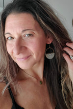 Load image into Gallery viewer, Small Boho Hoop Earrings