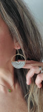 Load image into Gallery viewer, Small Boho Hoop Earrings