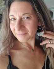 Load image into Gallery viewer, Small Boho Hoop Earrings