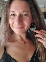 Load image into Gallery viewer, Small Boho Hoop Earrings