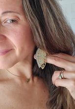 Load image into Gallery viewer, Everglade Dangle Stacked Earrings