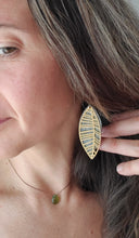 Load image into Gallery viewer, Everglade Dangle Stacked Earrings