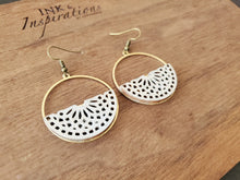 Load image into Gallery viewer, Small Boho Hoop Earrings