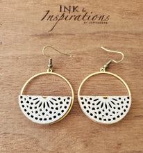 Load image into Gallery viewer, Small Boho Hoop Earrings