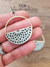 Load image into Gallery viewer, Small Boho Hoop Earrings