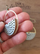 Load image into Gallery viewer, Small Boho Hoop Earrings