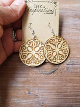 Load image into Gallery viewer, Mediterranean Wood Earrings