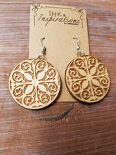 Load image into Gallery viewer, Mediterranean Wood Earrings