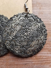 Load image into Gallery viewer, Midnight Wood Earrings